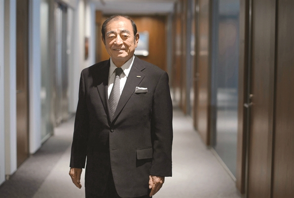 Chủ tịch Shigetaka Komori đã dẫn dắt thành công cuộc cải tổ tại Fujifilm. Ảnh: bloomberg.com