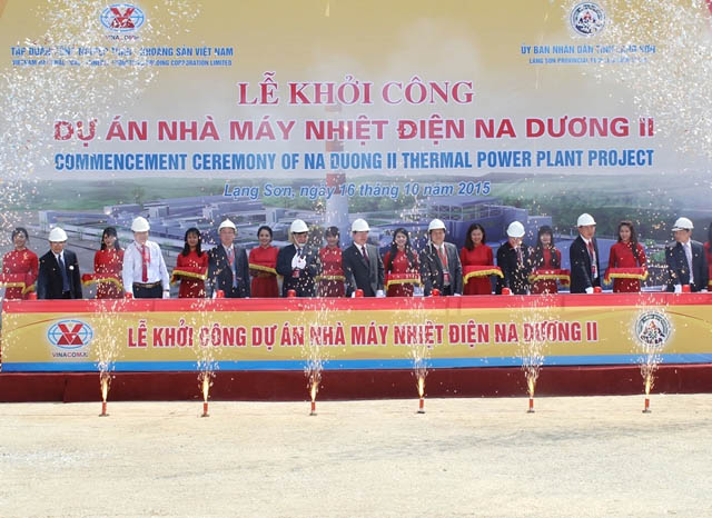Lễ khởi công Dự án Nhà máy Nhiệt điện Na Dương 2