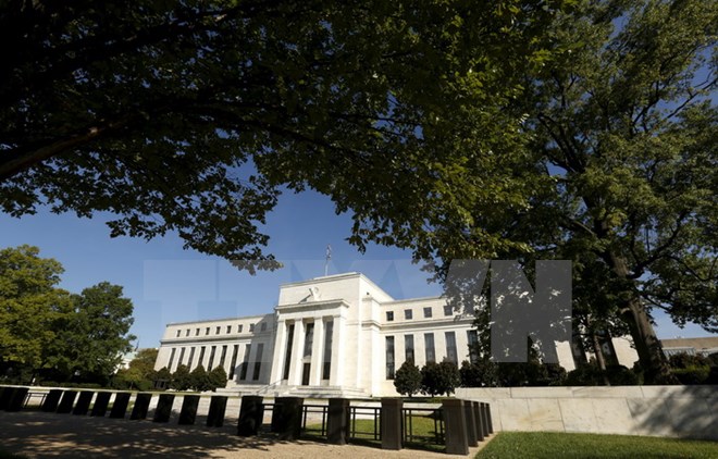Quang cảnh bên ngoài trụ sở Fed ở Washington, DC. ngày 16/9. Nguồn: Reuter/TTXVN