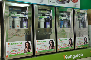 Sản phẩm máy lọc nước Kangaroo được quảng cáo có khả năng ngừa rối loạn mỡ máu