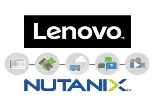 Lenovo chạy trên nền tảng phần mềm của Nutanix. 