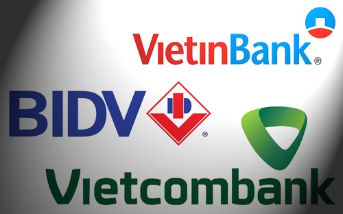 BIDV, Vietinbank và Vietcombank đang so găng vị thế dẫn đầu