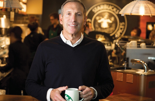 doanh nhân Howard Schultz, CEO Starbucks