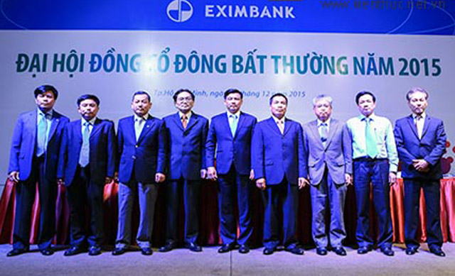 9 thành viên Hội đồng quản trị ngân hàng Eximbank