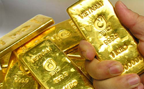 Giá vàng đang chịu áp lực giảm giá do việc tăng lãi suất USD của Mỹ. Ảnh minh hoạ. Nguồn: Internet