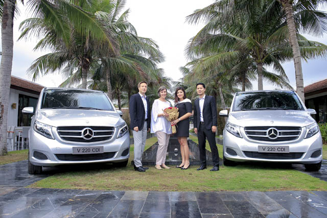 2 chiếc Mercedes-Benz V-Class đã được bàn giao cho Fusion Maia Đà Nẵng
