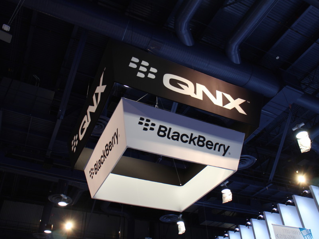 Bộ phận phần mềm QNX của BlackBerry tại CES 2016