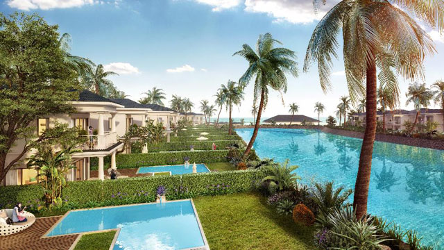 Phối cảnh tiện ích tại Vinpearl Resort & Villas tại Bãi Dài - Nha Trang