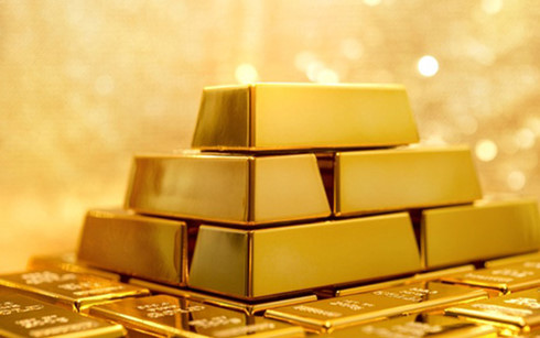 Giá vàng SJC giảm nhẹ bất chấp đà tăng của vàng thế giới. Ảnh minh họa: Internet