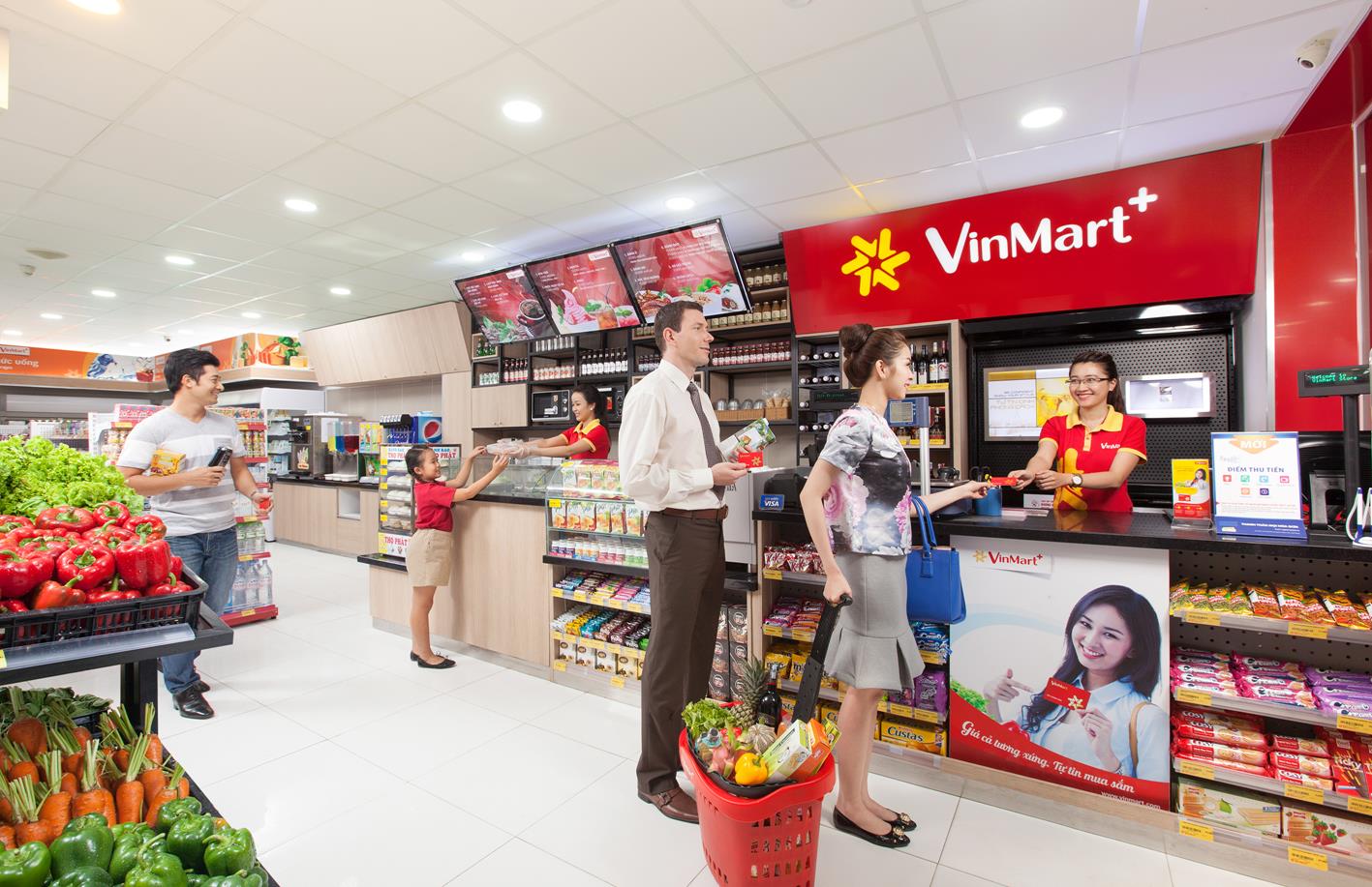 Từ tháng 6/2016 - tháng 6/2017, các doanh nghiệp cung ứng thực phẩm trong hệ thống siêu thị Vinmart, Vinmart+… sẽ được hưởng mức chiết khấu 0%.