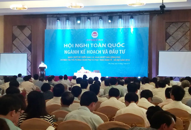 Hội nghị toàn quốc ngành kế hoạch và đầu tư khai mạc sáng nay (16/7) tại TP. Nha Trang, Khánh Hoà