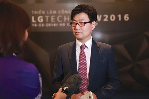 Ông Kim Young Lak - Tổng giám đốc LG Eletronics Việt Nam. Nguồn: dientutieudung.vn