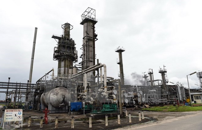 Nhà máy lọc dầu tại Port Harcourt, Nigeria. Nguồn: AFP/TTXVN