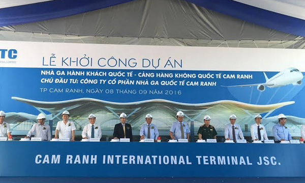 Lễ khởi công Dự án Nhà ga hành khách quốc tế - Cảng hàng không quốc tế Cam Ranh