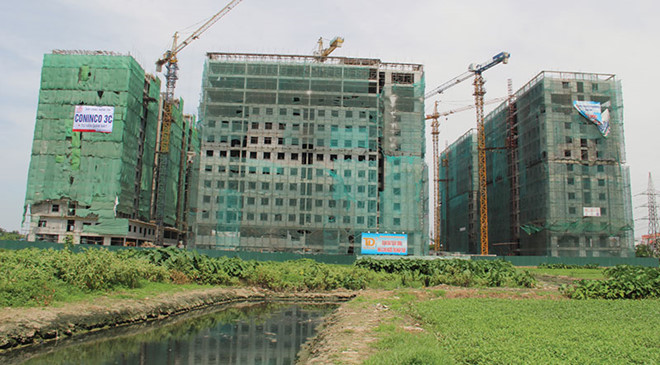 Trên thị trường Hà Nội hiện nay, số lượng Dự án nhà ở có giá trên dưới 1 tỷ đồng/căn chỉ đếm trên đầu ngón tay. Ảnh: Dũng Minh