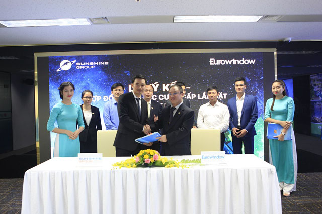 Dự kiến 5 Dự án lớn của Sunshine Group sử dụng sản phẩm Eurowindow