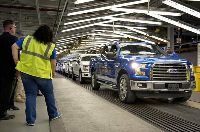 Nhà máy lắp ráp ôtô Ford tại thành phố Kansas. Nguồn: The Kansas City Star