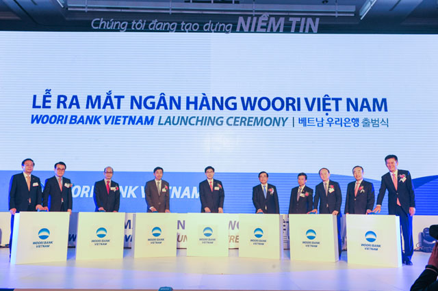 Lễ ra mắt Woori Bank Việt Nam 
