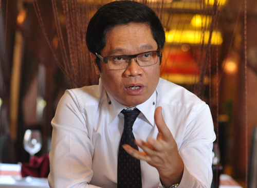 Ông Vũ Tiến Lộc, Chủ tịch Phòng Thương mại và Công nghiệp Việt Nam (VCCI) 