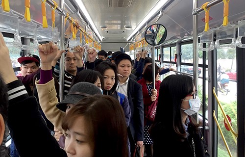Tuyến xe buýt nhanh BRT nhận được hưởng ứng tích cực từ người dân thủ đô