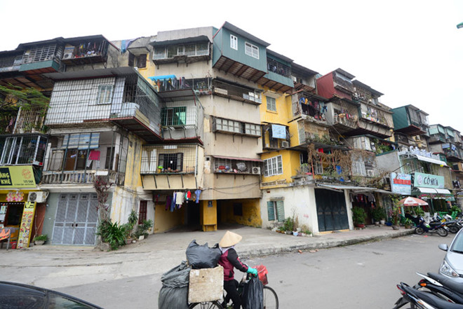 Hà Nội hiện có 1.273 chung cư cũ cần cải tạo, xây mới