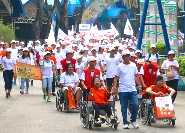 Chương trình đi bộ “Vì nạn nhân chất độc da cam và người khuyết tật nghèo” năm 2017, 