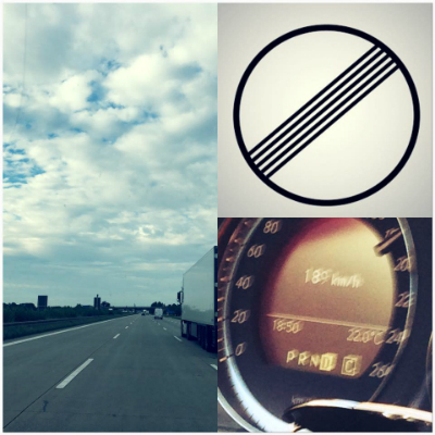  Tấm biển báo này trên cao tốc (Autobahn) đồng nghĩa với việc không còn giới hạn tốc độ.