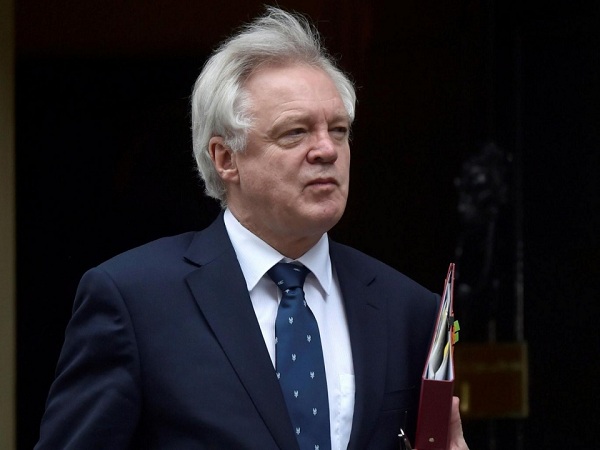 Ông David Davis - Bộ trưởng phụ trách đàm phán Brexit của Anh. 