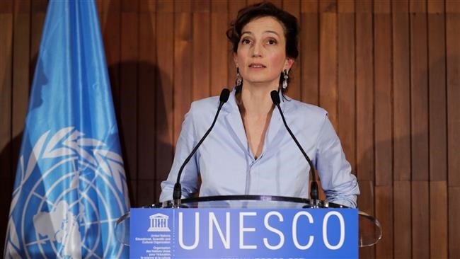 Tán Tổng Giám đốc UNESCO. Audrey Azoulay. Ảnh: AFP