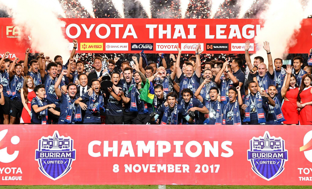    CLB Buriram giành chức vô địch Thái League 2017