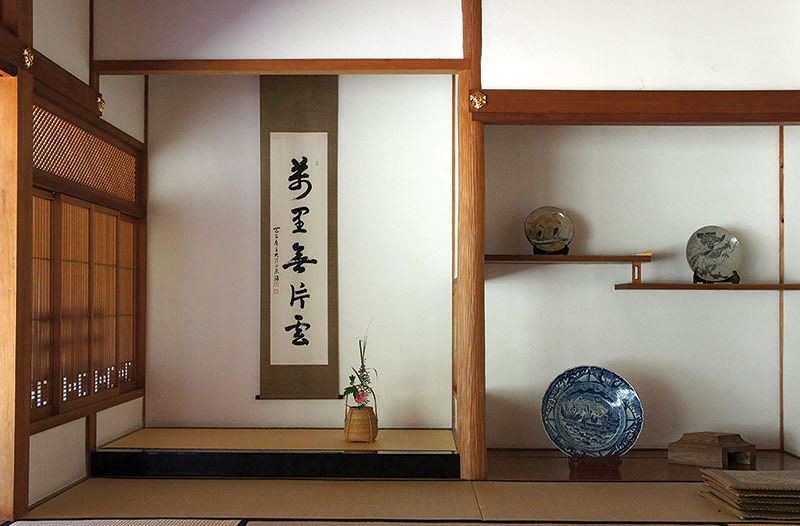 Một góc trong ngôi nhà truyền thống Nhật Bản 