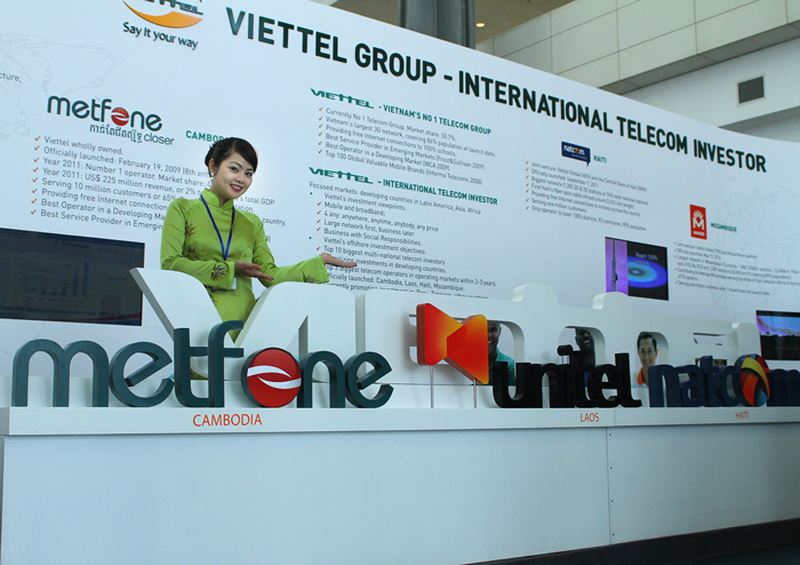 Viettel đặt mục tiêu đến năm 2020 đứng trong Top 10 doanh nghiệp viễn thông trên thế giới về đầu tư ra nước ngoài. Ảnh: Lê Tiên\Báo Đấu thầu 