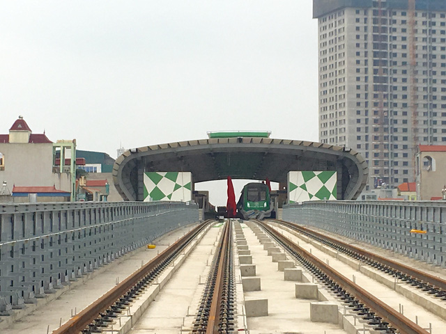 Dự án đường sắt Cát Linh - Hà Đông đã cơ bản hoàn thành
