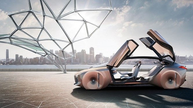 Mẫu xe tự lái ý tưởng Vision Next 100 của BMW