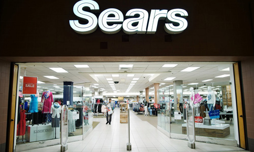  Khu mua sắm của Sears Holdings kinh doanh ế ẩm. Ảnh: JLL