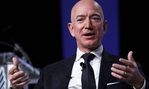  Ông chủ Amazon - Jeff Bezos trong một sự kiện hồi tháng 9. Ảnh: AFP