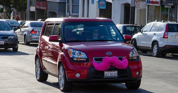 Dịch vụ xe đi chung Lyft ở San Francisco. (Nguồn: KUT)