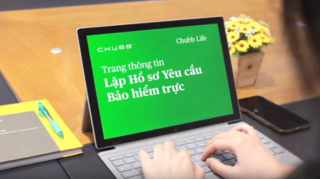 Trang thông tin lập Hồ sơ Yêu cầu Bảo hiểm trực tuyến của Chubb Life Việt Nam với phương châm “Chuyên nghiệp – Chính xác – Hiệu quả - Nhanh chóng”