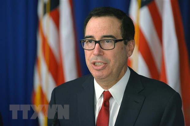 Bộ trưởng tài chính Mỹ Steven Mnuchin. Ảnh: AFP/TTXVN