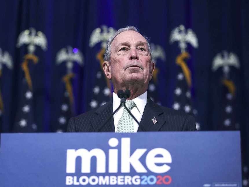 Ông Michael Bloomberg. Ảnh: Getty Images
