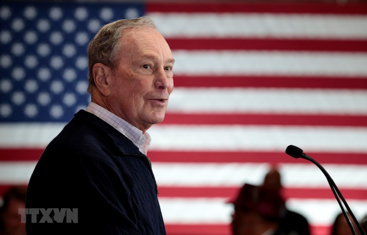 Tỷ phú Michael Bloomberg. (Ảnh: AFP/TTXVN)