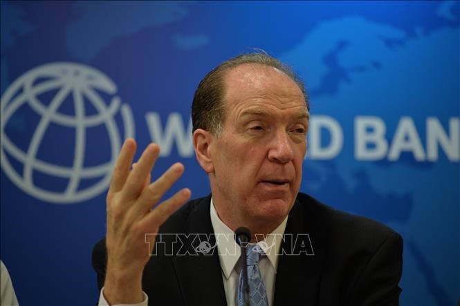 Chủ tịch ngân hàng Thế giới (WB) David Malpass. Ảnh: AFP/TTXVN