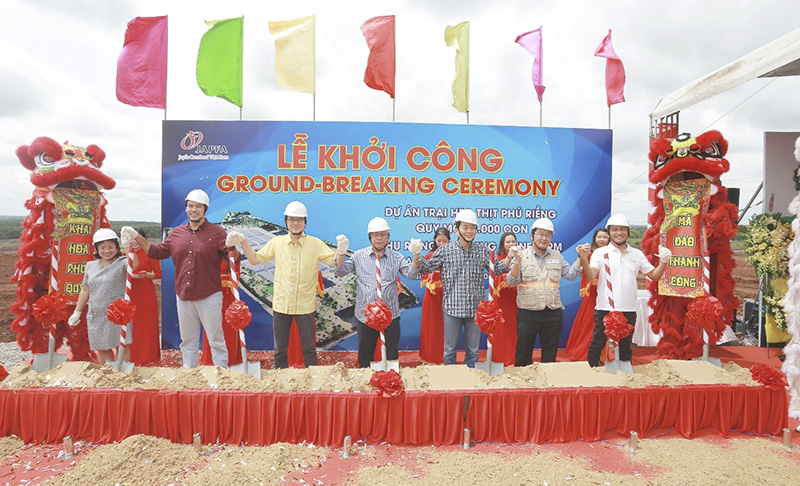 Lễ khởi công công Dự án Trang trại heo thịt ứng dụng công nghệ cao tại Bình Phước