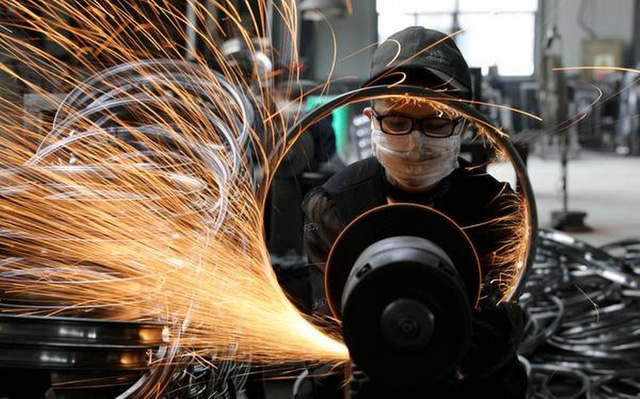 Sản xuất công nghiệp tại Trung Quốc tăng mạnh trong quý III