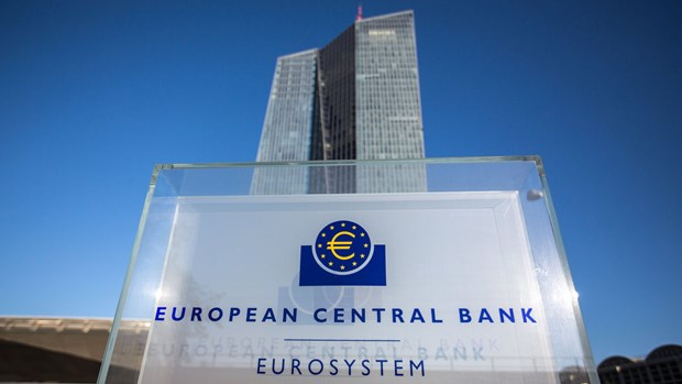 Trụ sở của ECB. (Ảnh: EPA)