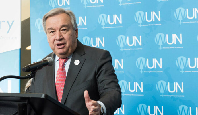 Tổng Thư ký Liên hợp quốc Antonio Guterre