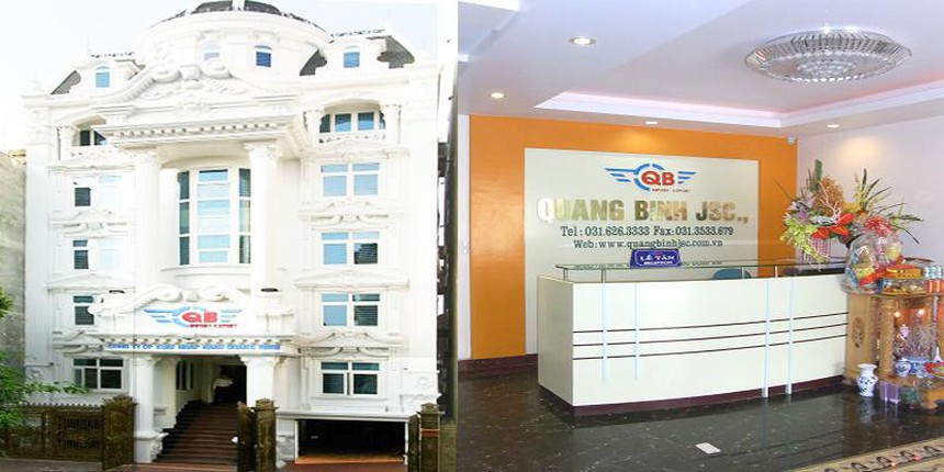 Trụ sở của công ty cổ phần XNK Quảng Bình 