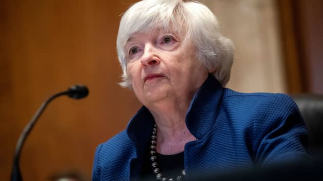 Bộ trưởng tài chính Mỹ Janet Yellen. Ảnh: Reuters/TTXVN