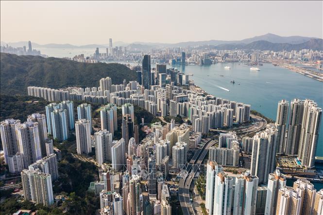 Toàn cảnh Hong Kong, Trung Quốc. Ảnh: AFP/TTXVN