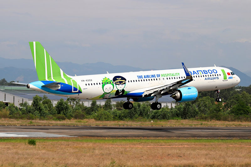 Ảnh 3: Bamboo Airways liên tục đẩy mạnh kế hoạch mở rộng mạng bay trong nước và quốc tế. (Ảnh: Nguyễn Thanh Giáp)